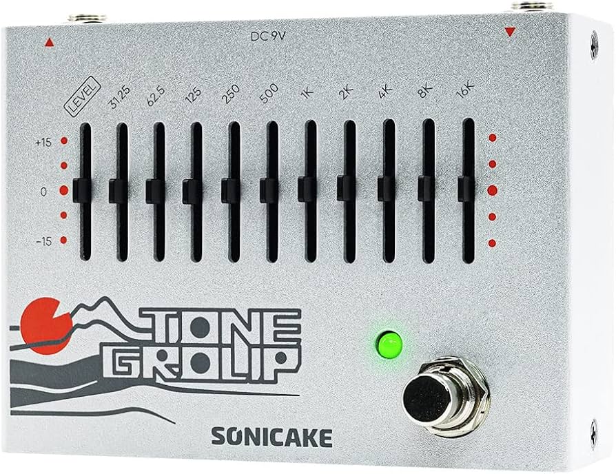 Amazon.com: SONICAKE EQ Equalizer Guitar Effects Pedal Tone Group