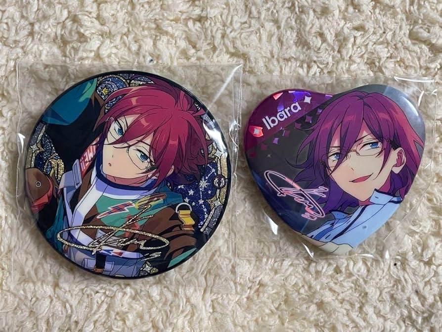 Amazon | あんスタ 缶バッジ ハート 中国限定 宝石心晴 星の向こう 茨
