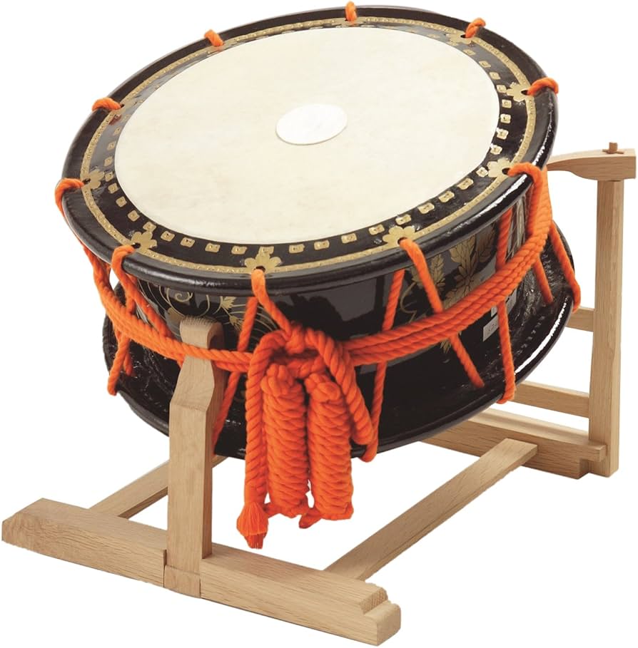 Amazon | 締太鼓(能楽・長唄・民謡) 鼓面35cm・胴高15cm(6寸) 中級