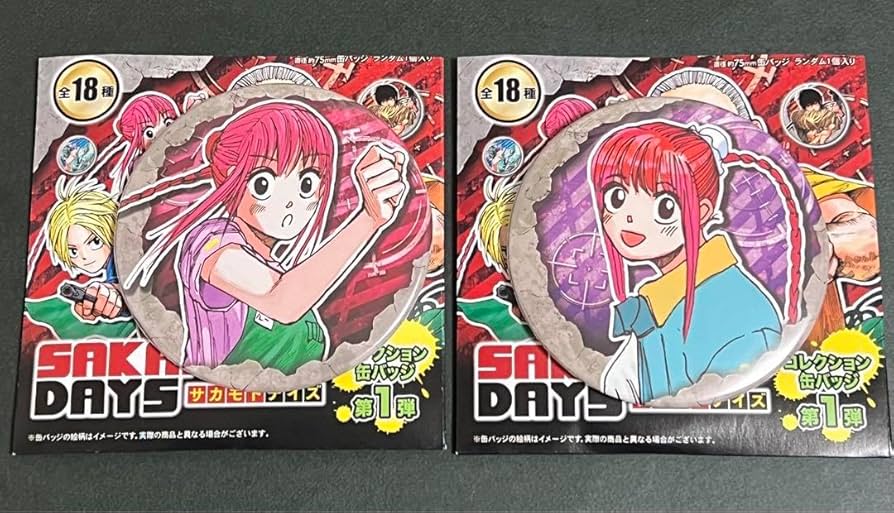 Amazon.co.jp: サカモトデイズ SAKAMOTO DAYS コレクション缶バッジ