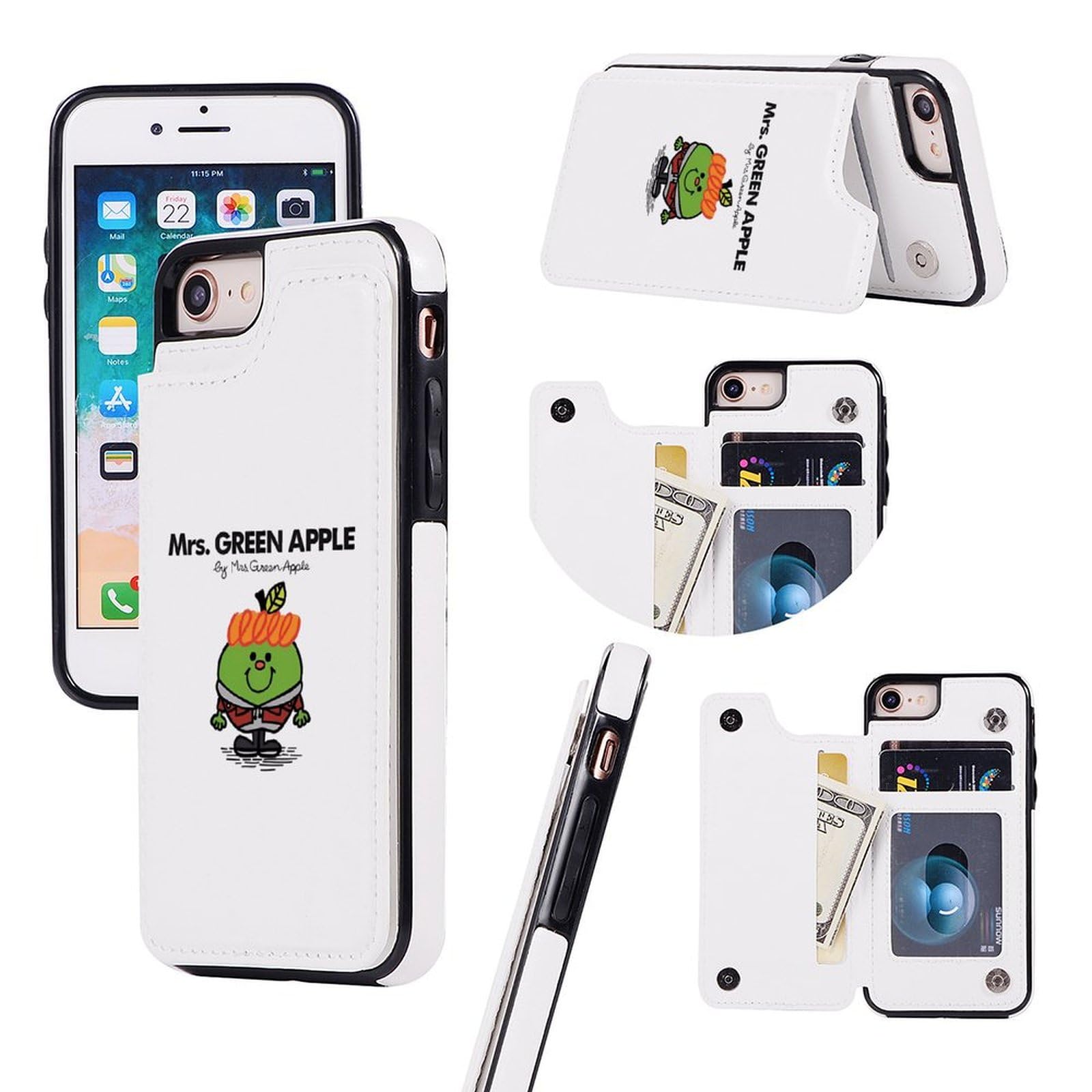 Amazon.co.jp: ミセスグリーンアップル iPhone 7/8/SE3/SE2 カバー