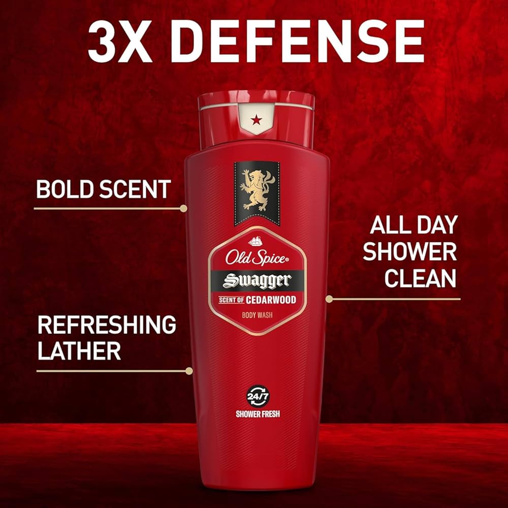 Amazon.com: Old Spice Bw Swagger Red Size 16z : Beauty & Personal Care