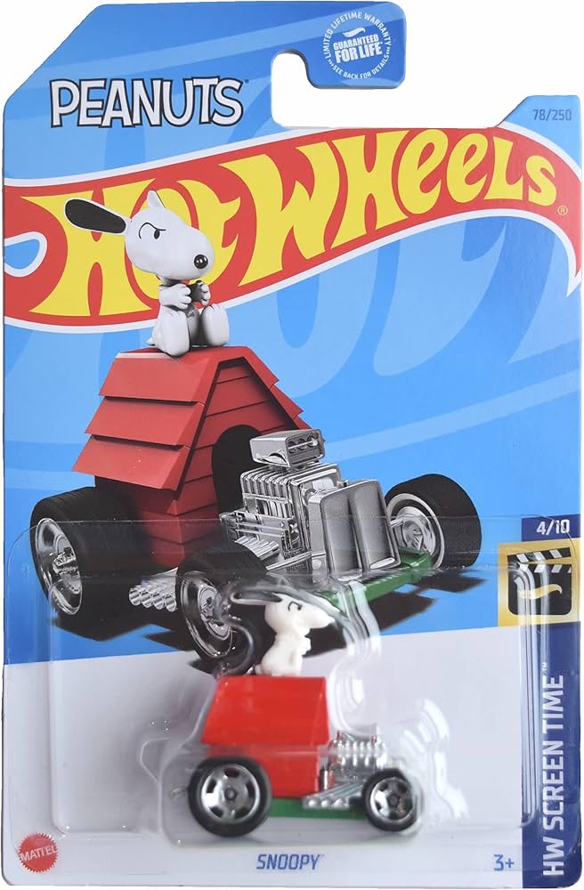 Amazon.co.jp: Hot Wheels Snoopy, HW Screen Time 4/10 : おもちゃ