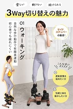 Amazon | STEADY ステッパー ツイストステッパー 静音 3WAY サイド