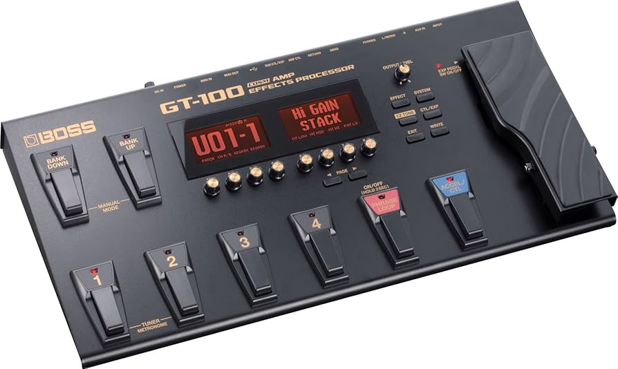 Amazon.co.jp: BOSS/GT-100 COSM Amp Effects Processor ボス : 楽器
