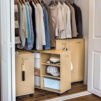 Amazon｜無印良品 パルプボードボックスキャスター付・ベージュ