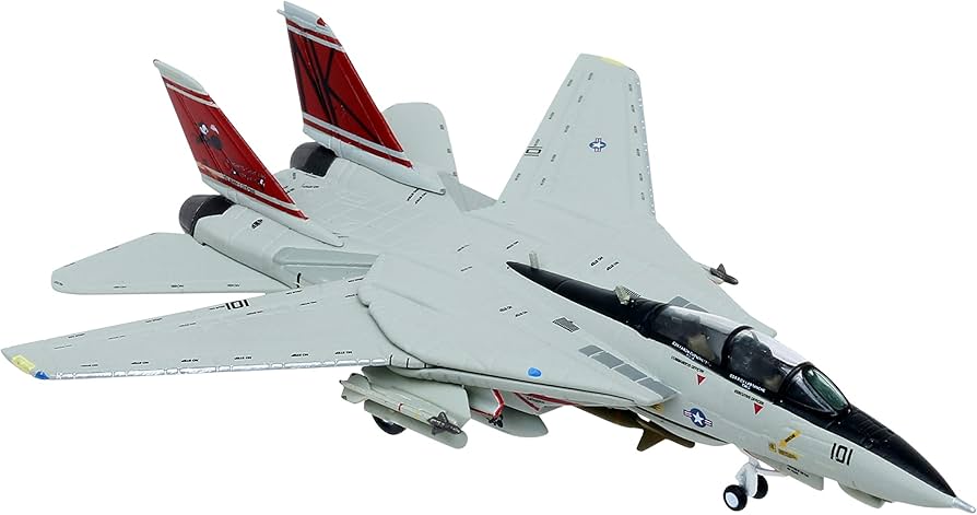 Amazon | F-14D アメリカ海軍 VF-31 トムキャッターズ NK101 主翼可動