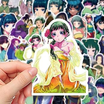 Amazon.co.jp: 薬屋のひとりごと ステッカー 薬屋の独り言 106枚防水