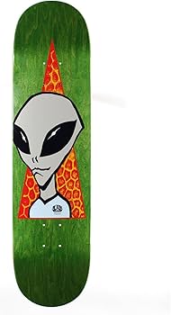 Amazon | ビジターエイリアンワークショップスケートボードデッキ-8.0