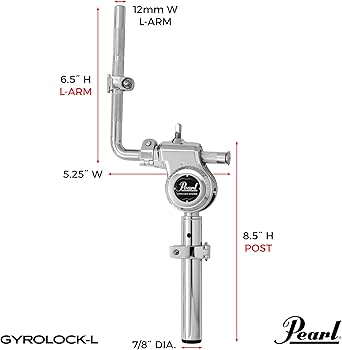 Amazon.com: Pearl Gyrolock-L Double Tom Stand (T1035L