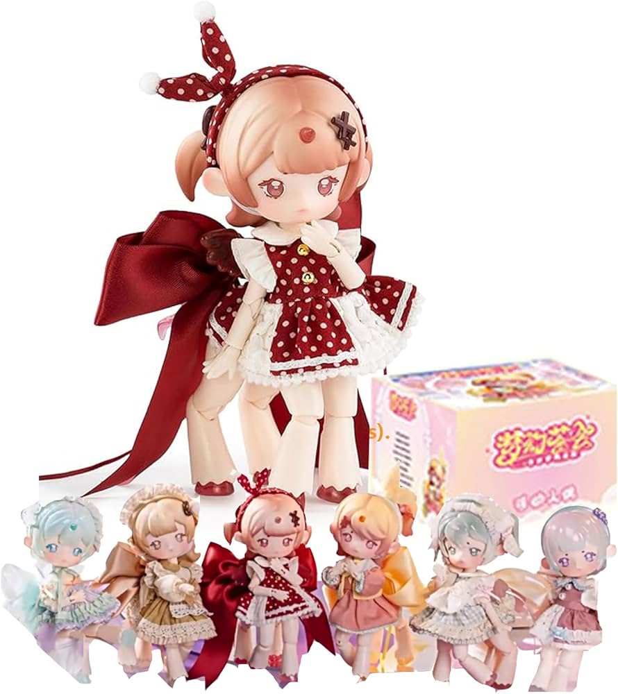 Amazon | GNATAPIAY BJD人形ブラインドボックス、かわいいBJD人形