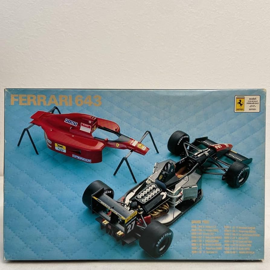 Amazon.co.jp: ROSSO 1/24 FERRARI 643#27 ロッソ フェラーリ F1 GP
