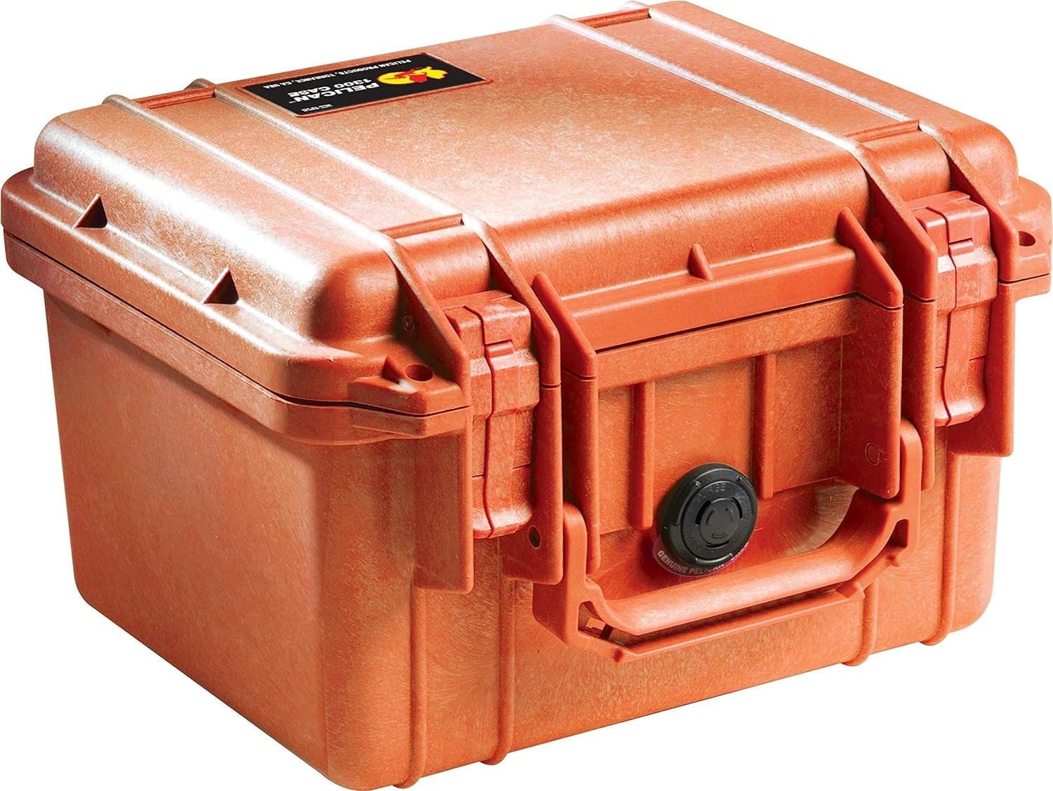 Amazon.com : Pelican 1300 Case With Foam (Orange) : Electronics