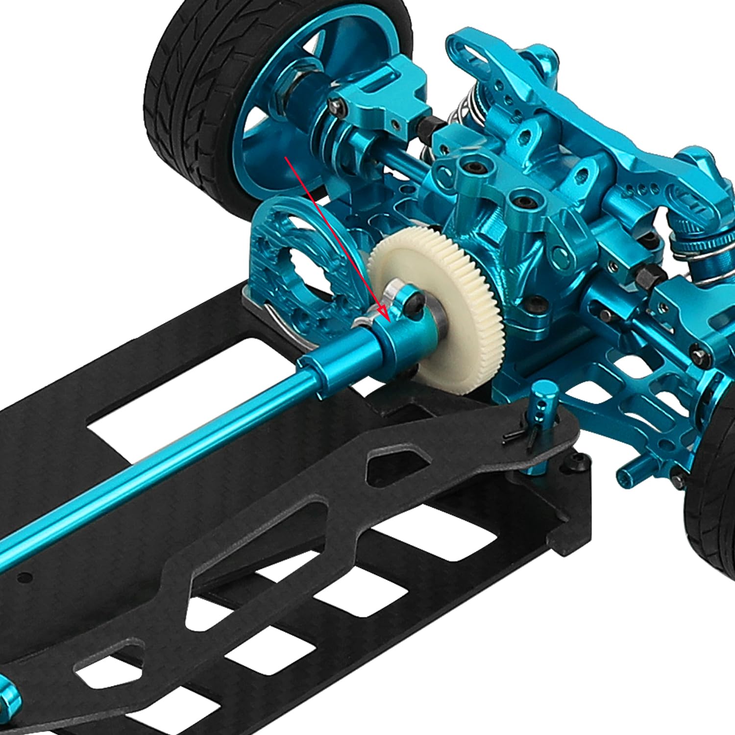 Amazon | RZXYLRC アルミニウム合金 センタードライブシャフトカバー