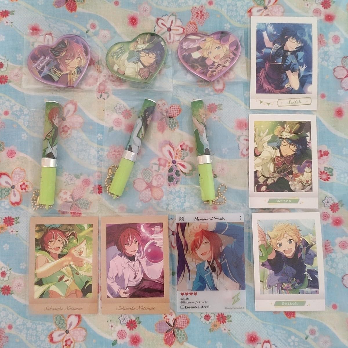 Amazon.co.jp: あんスタ Switch 逆先夏目 青葉つむぎ 春川宙 ハート缶