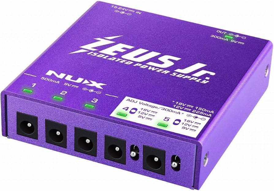 Amazon | NUX ニューエックス フルアイソレーテッドパワーサプライ 6