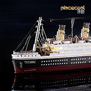 Amazon | Piececool(ピースクール) 立体パズル タイタニック号 英国