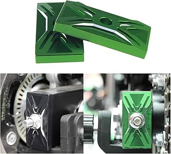 Amazon.co.jp: チェーンアジャスタースイングアームエンドキャップと