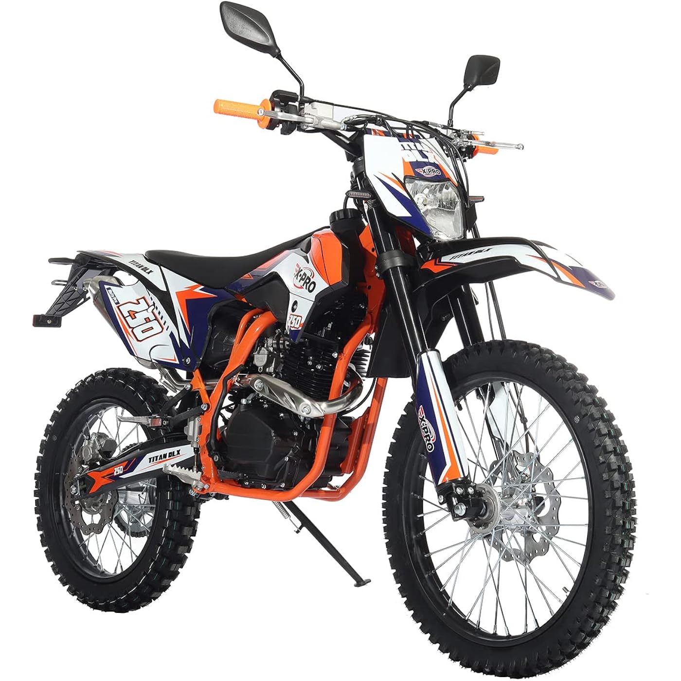 $61/mo - Finance X-PRO Titan DLX 250cc Gas Dirt Bike Pit Bike