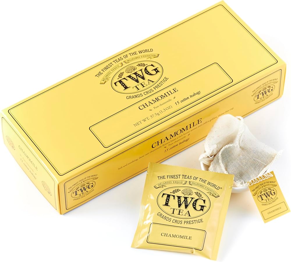 Amazon.co.jp: 【TWG Tea】ノンカフェイン ハーブティー カモミール