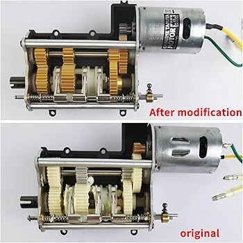 Amazon | TRZX 7個 真鍮モーター ギアボックス ギア部品セット タミヤ