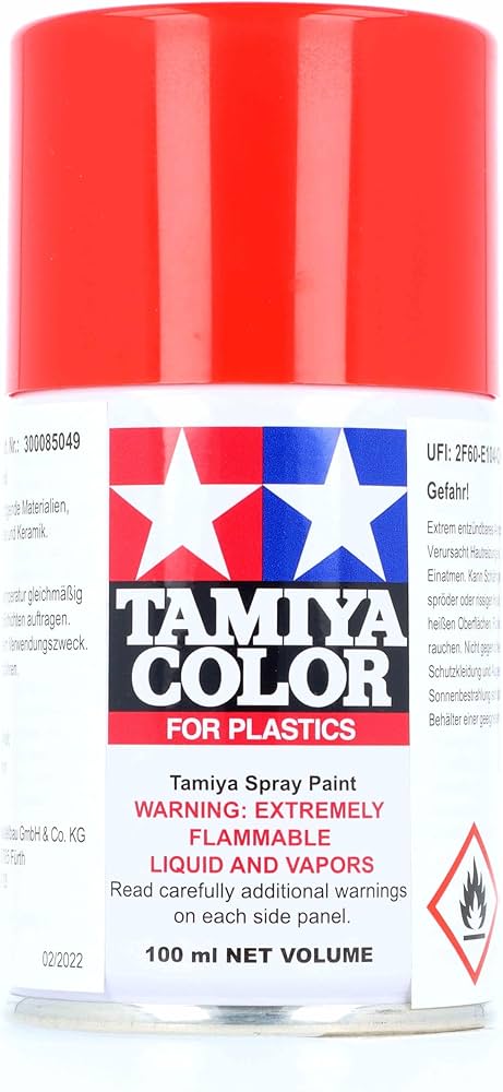 Amazon | タミヤ スプレー No.49 TS-49 ブライトレッド 85049 | カラー