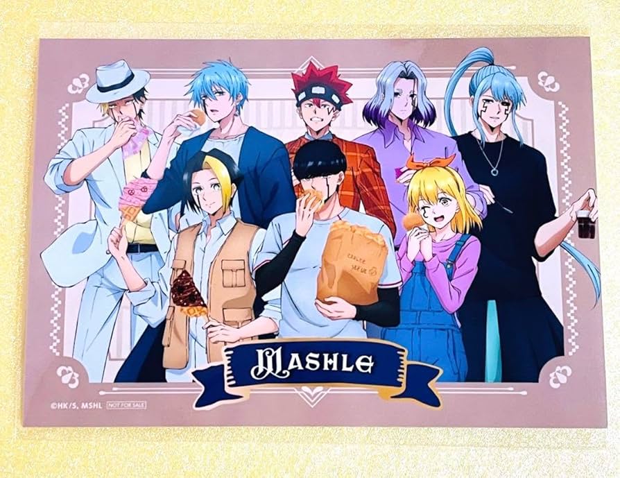 Amazon.co.jp: マッシュル GIGO gigo 限定 特典 ブロマイド マッシュ