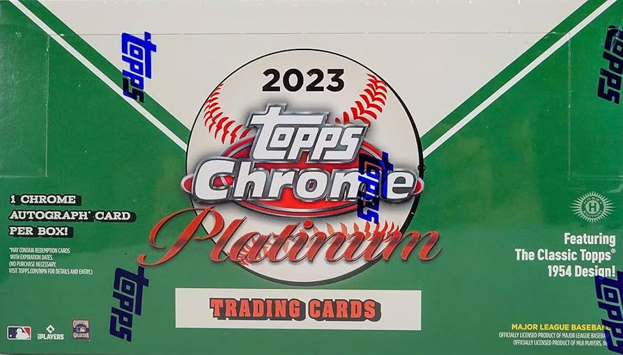 Amazon.com: 2023 Topps Chrome Platinum Anniversary Baseball HOBBY
