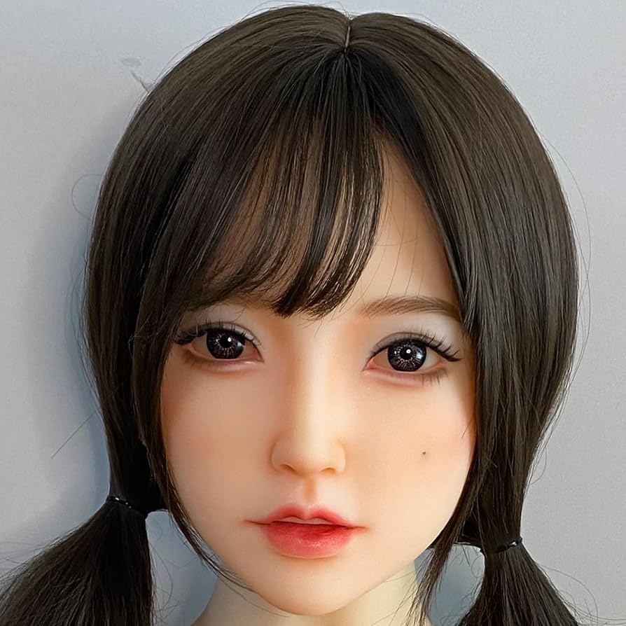 Amazon.co.jp: フィギュア ヘッド ウィッグ付きドールヘッド 等身大