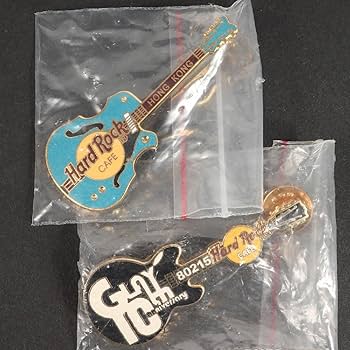 Amazon | ハードロックカフェ ピンバッジ ピンズ ギター 10個 まとめ