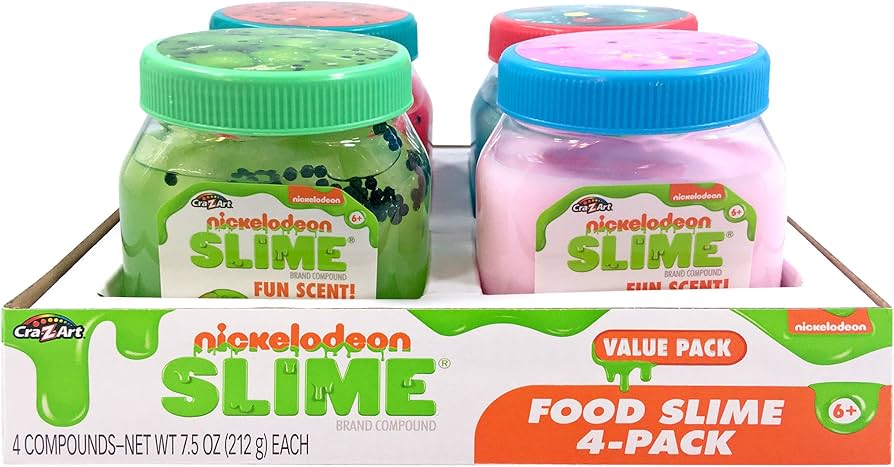 Amazon | Cra Z Art Nickelodeon Slime Fun Food Premade Slime 4