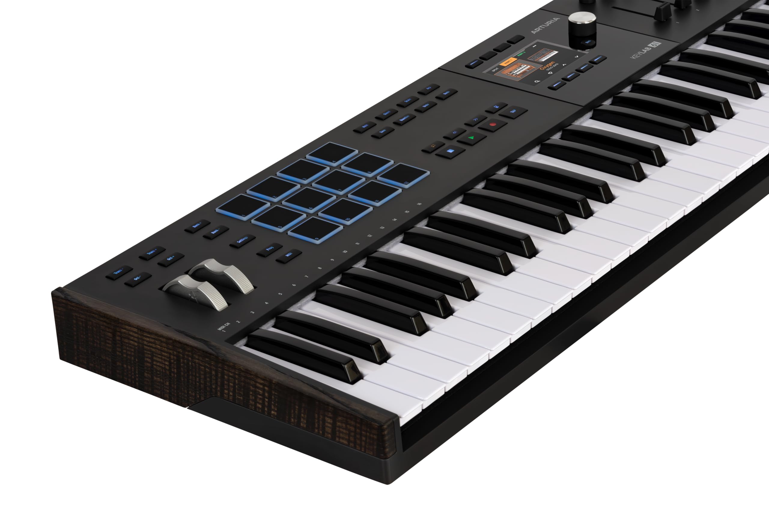 Amazon.com: Arturia KeyLab 61 mk3 Black — 61 Key USB MIDI Keyboard