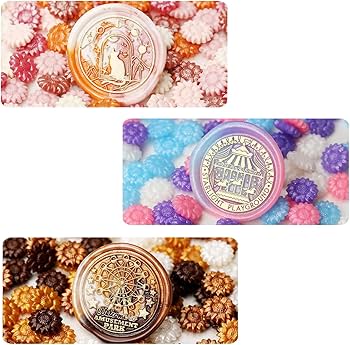 Amazon | neliege シーリングスタンプ シーリングワックス セット 粒