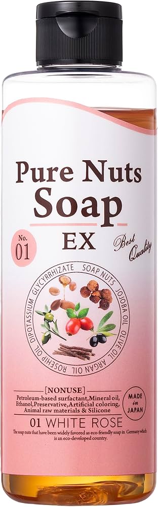 Amazon | ナチュラセラ ピュアナッツソープEX ホワイトローズの香り