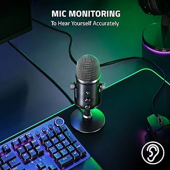 Amazon.com: Razer Seiren V2 Pro USB Microphone for Streaming