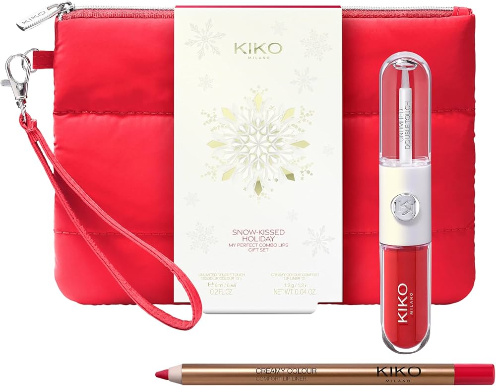 Amazon.com: KIKO Milano|Snow-Kissed Holiday My Perfect Combo Lips