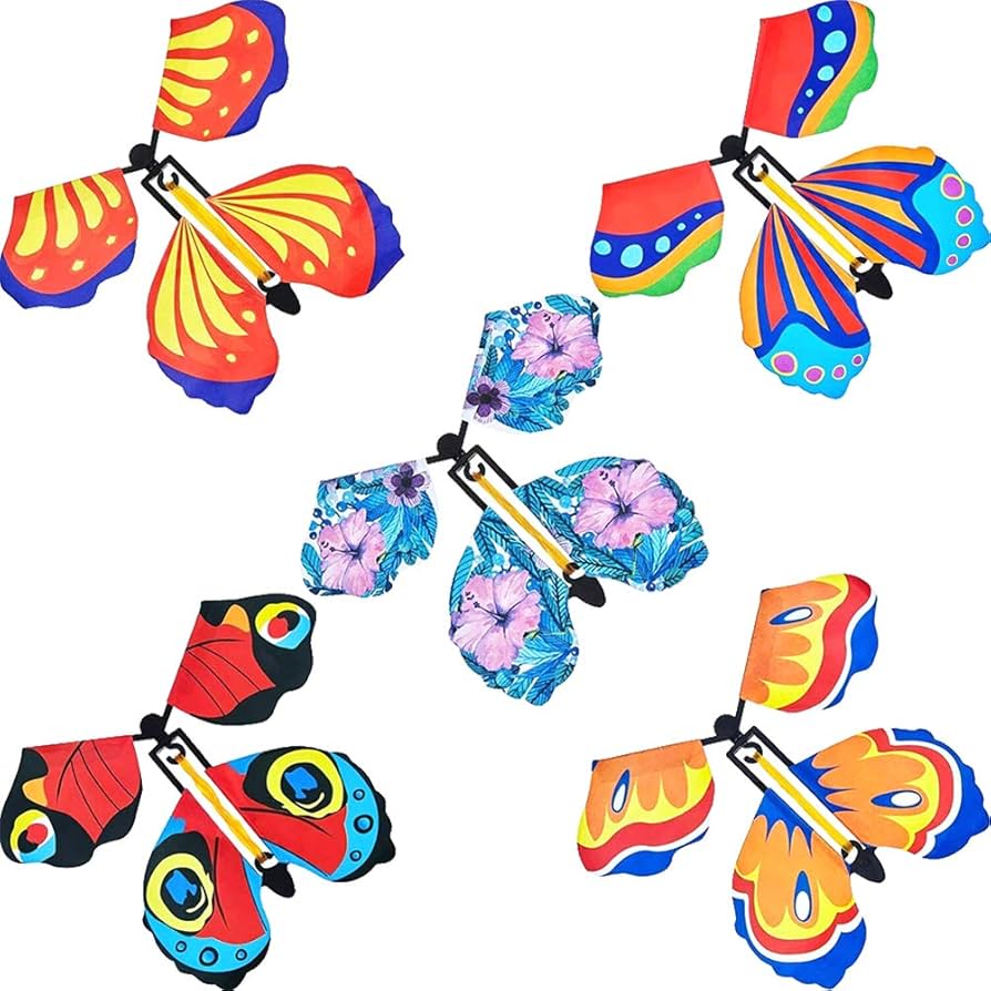 Amazon | yarui マジックフライヤー 飛び出すちょうちょ 5個