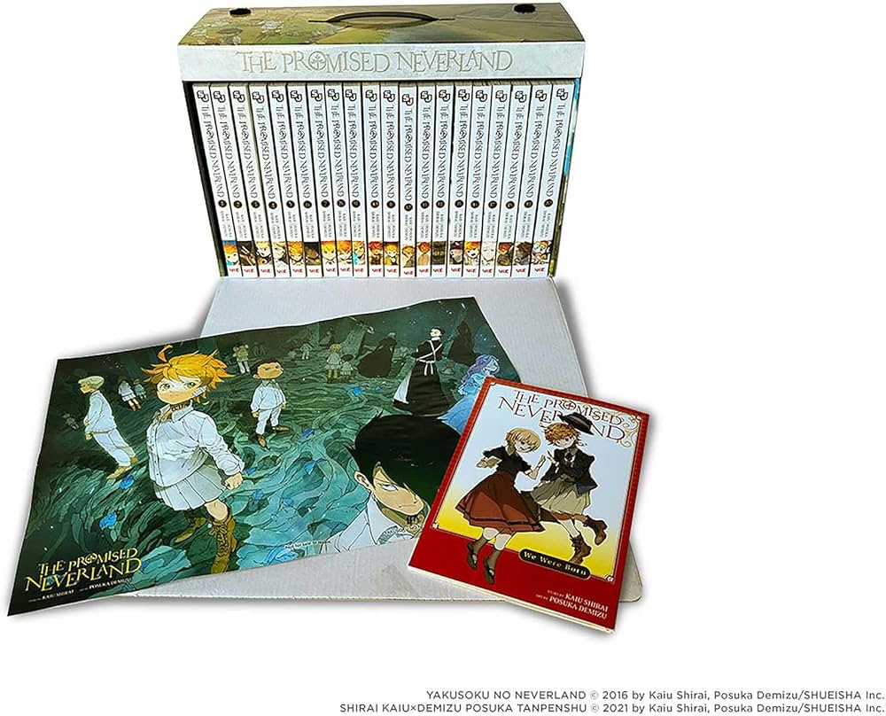 Amazon.com: Promised Neverland Complete Box Set: 9781974741410