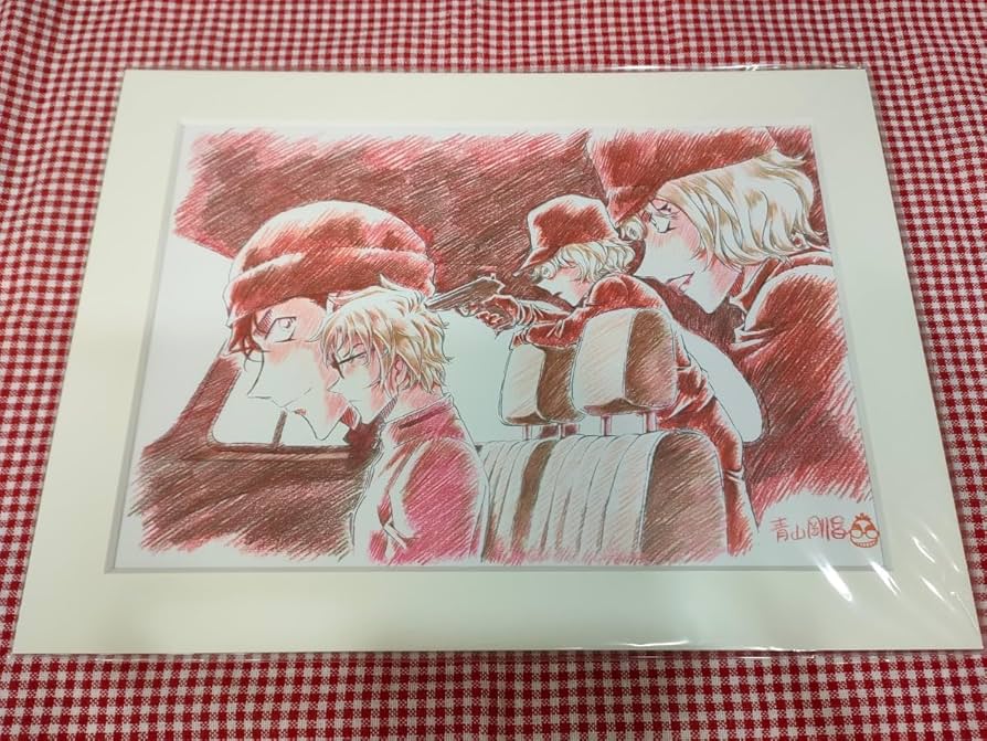 Amazon.co.jp: コナン 複製原画 劇場版 緋色の弾丸 応募者全員サービス