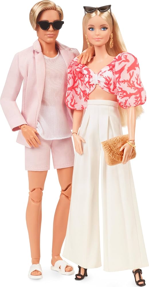 Amazon.com: Barbie Style Doll 2-Pack and Ken Dolls Dressed in