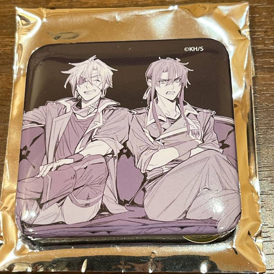 Amazon.co.jp: ラビ&神田ユウ ましかく缶バッジ D.Gray-man Dグレ