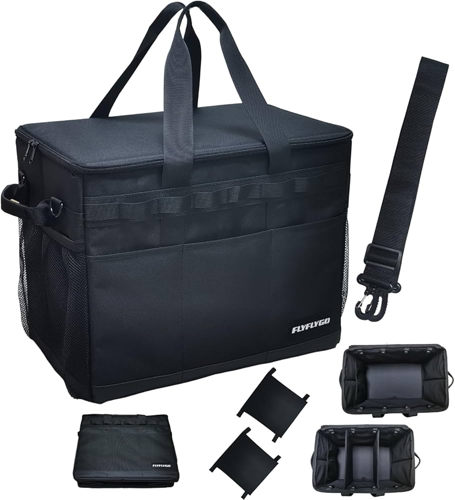 Amazon.co.jp: FLYFLYGO キャンプ コンテナ ソフト キャンプ 収納