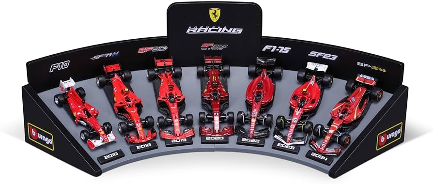 Amazon.co.jp: Bburago 1/43 F1 フェラーリ デラックス ギフトボックス