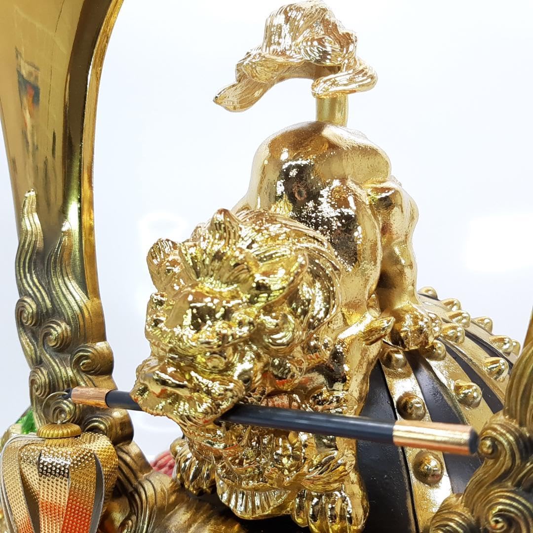 Amazon | 高岡銅器 特選 牡丹獅子星兜 五月人形 子供の日 初節句 兜