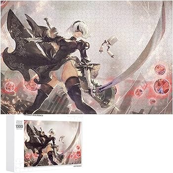 Amazon.co.jp: ジグソーパズル ニーアオートマタ NieR 2B ヨルハ二号B