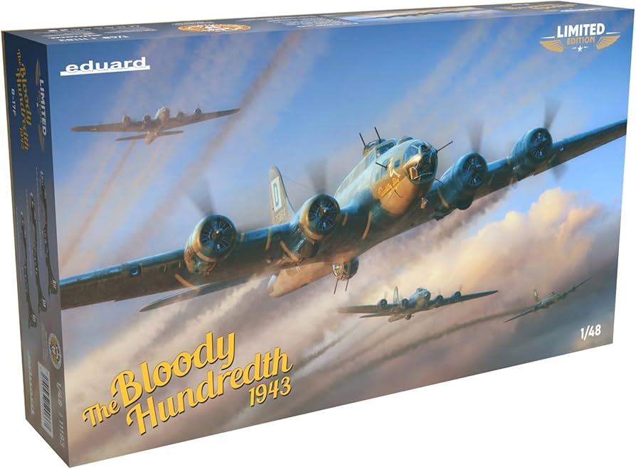 Amazon | エデュアルド(Eduard) 1/48 リミテッドエディション B-17F 血