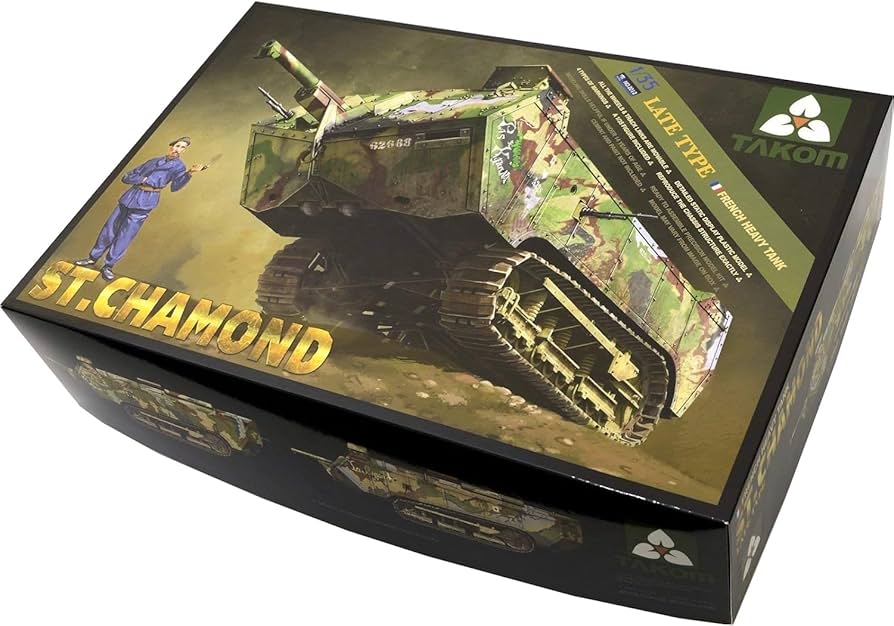 Amazon | TAKOM 1/35 サン シャモン フランス軍 第一次世界大戦 重戦車