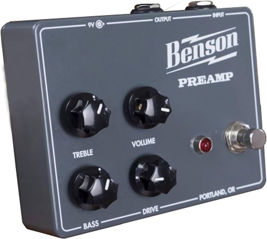 Amazon.com: Benson Amps Preamp Pedal : Musical Instruments