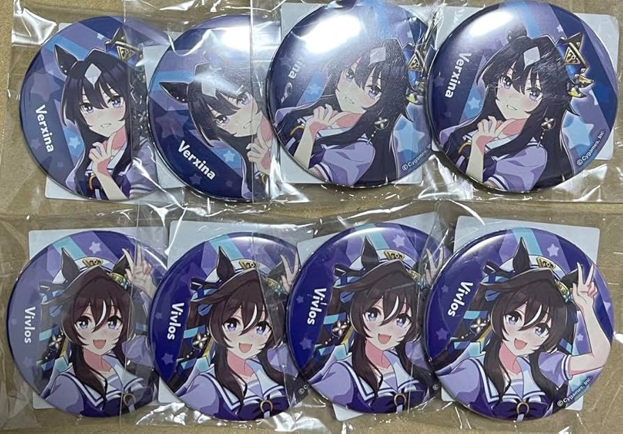 Amazon.co.jp: ウマ娘 制服缶バッジ ヴィルシーナ ヴィブロス : おもちゃ