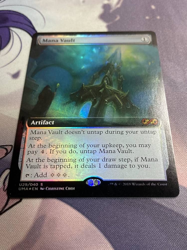 Amazon.co.jp: MTG 《Mana Vault》foil UBT English : Toys & Games